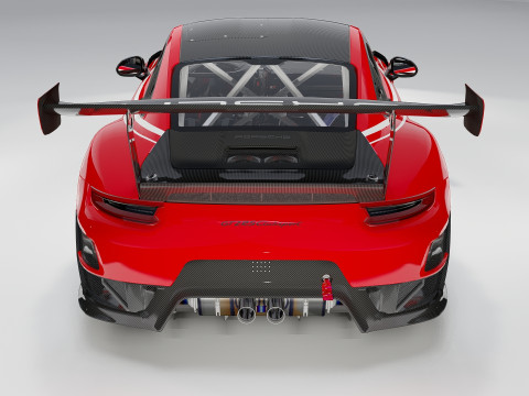 Porsche 911 GT2 RS ClubSport 3Dモデル