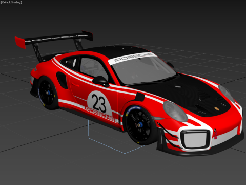 Porsche 911 GT2 RS ClubSport 3Dモデル