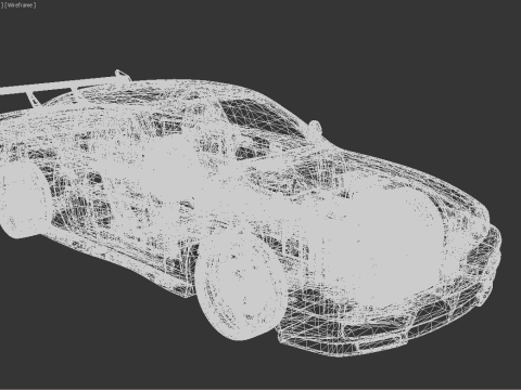 Nissan 240Sx 1997 Fast and Furious Modelo 3D