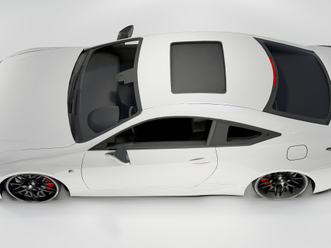 Lexus RC350 F Sport 3D Model