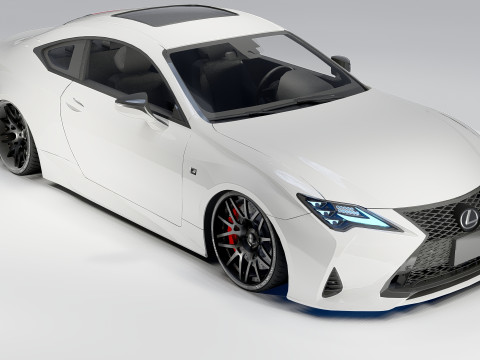 Lexus RC350 F Sport 3D Model