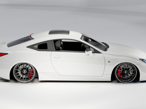 Lexus RC350 F Sport 3D Model