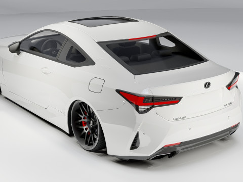 Lexus RC350 F Sport 3D Model