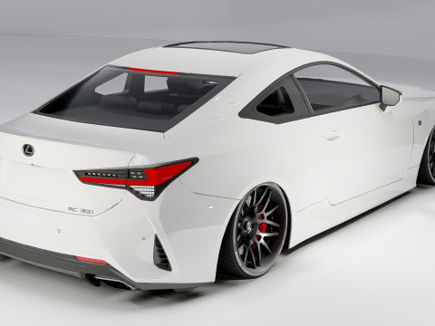 Lexus RC350 F Sport 3D Model