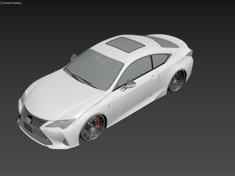 Lexus RC350 F Sport 3D Model
