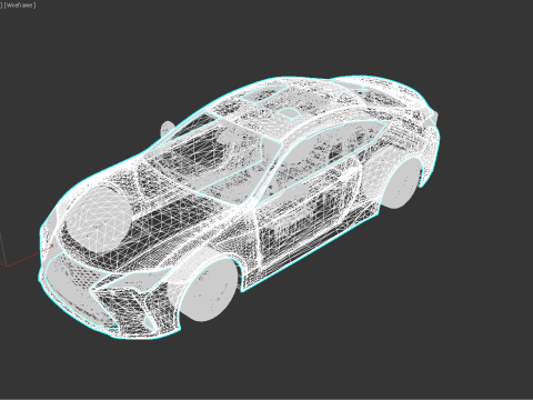 Lexus RC350 F Sport 3D Model