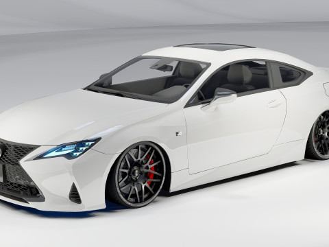 Lexus RC350 F Sport 3D Model
