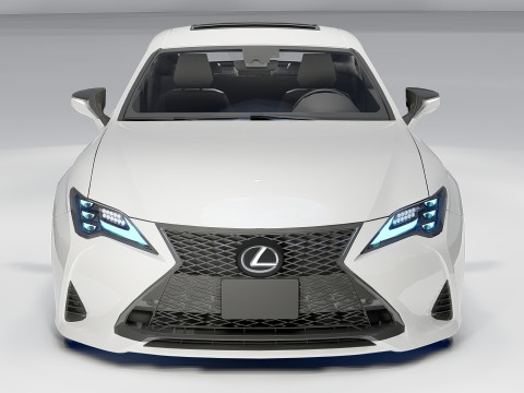 Lexus RC350 F Sport 3D Model