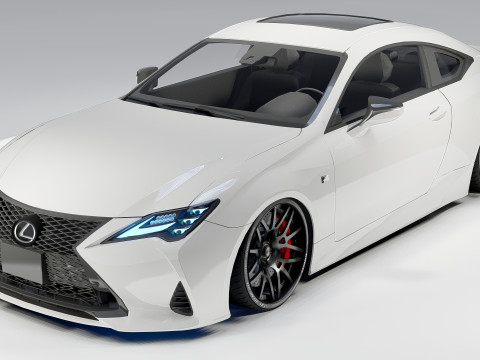 Lexus RC350 F Sport 3D Model
