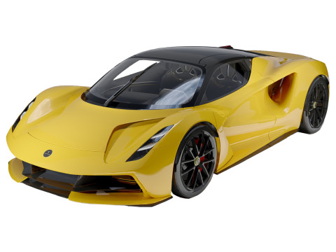 Lotus Evija 2020 Modelo 3D