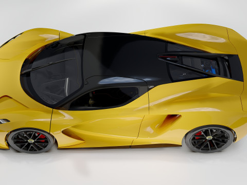 Lotus Evija 2020 3Dモデル