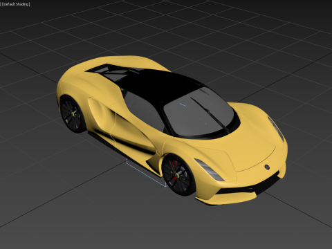 Lotus Evija 2020 3Dモデル
