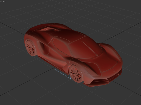 Lotus Evija 2020 3Dモデル