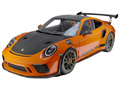 Porsche 911 GT3 RS Modelo 3D