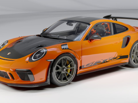 Porsche 911 GT3 RS 3D 模型