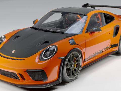 Porsche 911 GT3 RS 3D 模型