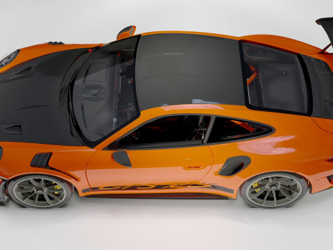 Porsche 911 GT3 RS 3D 模型
