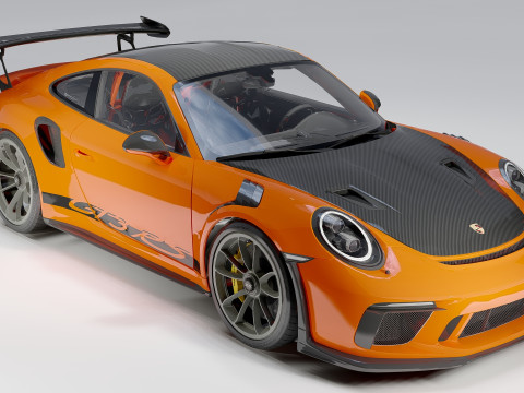 Porsche 911 GT3 RS 3D 模型