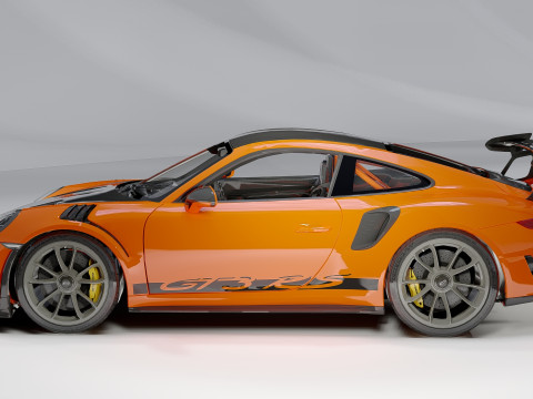 Porsche 911 GT3 RS 3D 模型