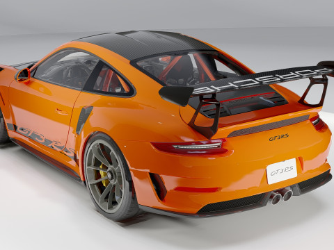 Porsche 911 GT3 RS 3D 模型