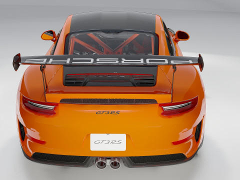 Porsche 911 GT3 RS 3D 模型