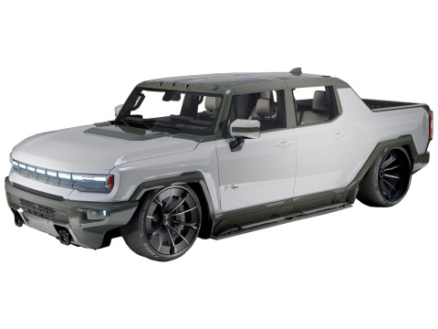 Hummer EV Ns GMC 3D Model