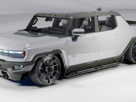 Hummer EV Ns GMC Modèle 3D