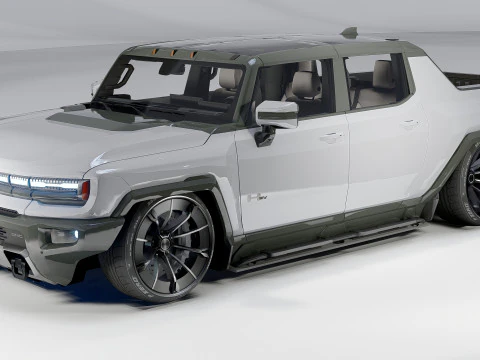 Hummer EV Ns GMC 3D Model