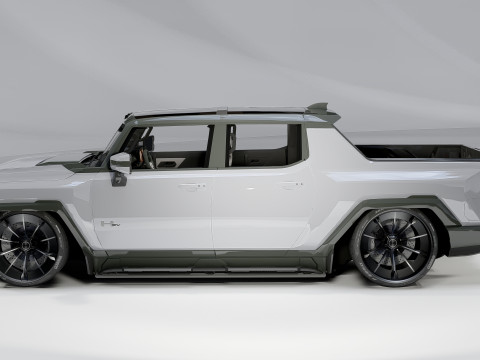 Hummer EV Ns GMC Modèle 3D