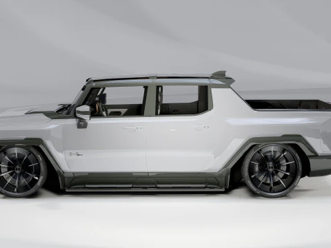 Hummer EV Ns GMC 3D Model