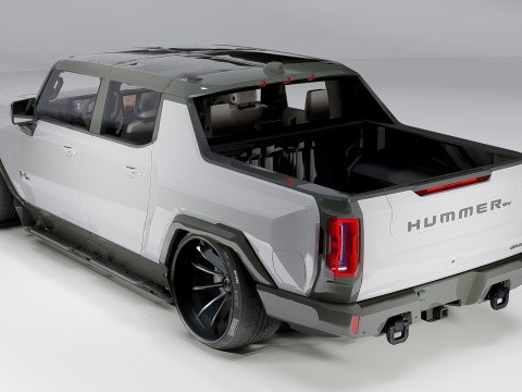 Hummer EV Ns GMC Modèle 3D