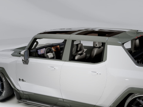 Hummer EV Ns GMC Modèle 3D