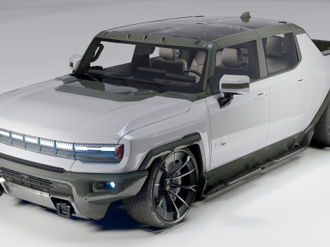 Hummer EV Ns GMC Modèle 3D