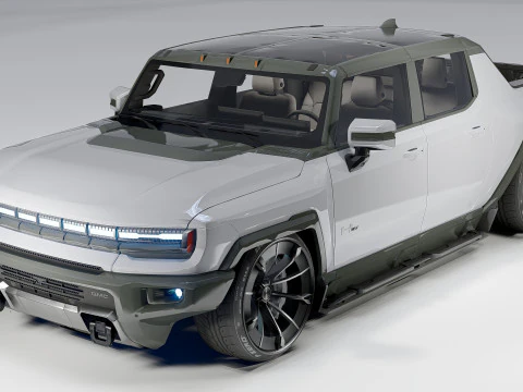 Hummer EV Ns GMC 3D Model