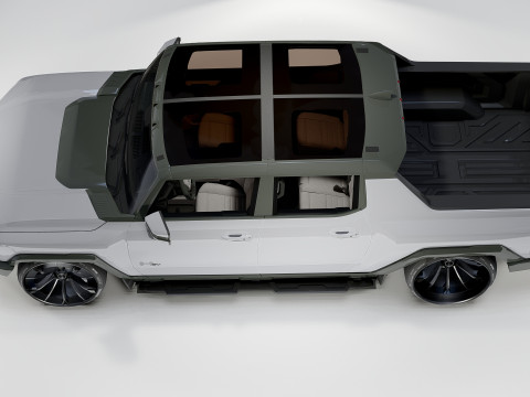 Hummer EV Ns GMC Modèle 3D
