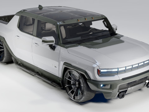 Hummer EV Ns GMC Modèle 3D