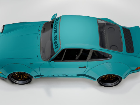 Porsche Rwb 911 F-Series Narro Style 1972 3D Model