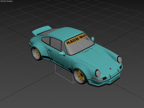 Porsche Rwb 911 F-Series Narro Style 1972 3D Model