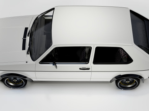 Volkswagen Golf GTI mk1 1982-1992 Modèle 3D