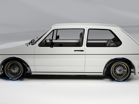Volkswagen Golf GTI mk1 1982-1992 Modèle 3D