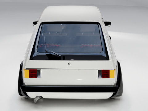 Volkswagen Golf GTI mk1 1982-1992 Modèle 3D