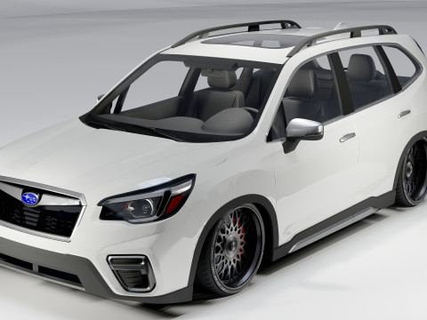 Subaru Forester 3D Model