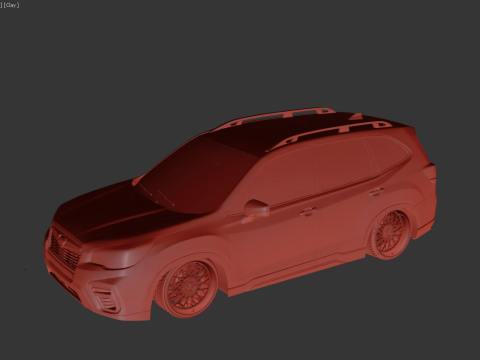 Subaru Forester 3D Model