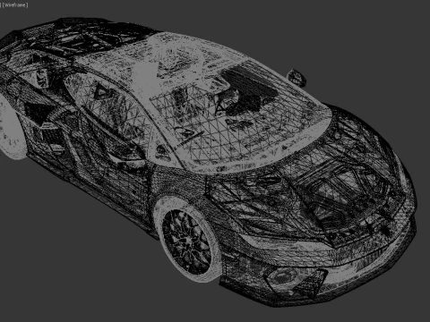 Lambo rghini Temerario 3D Model