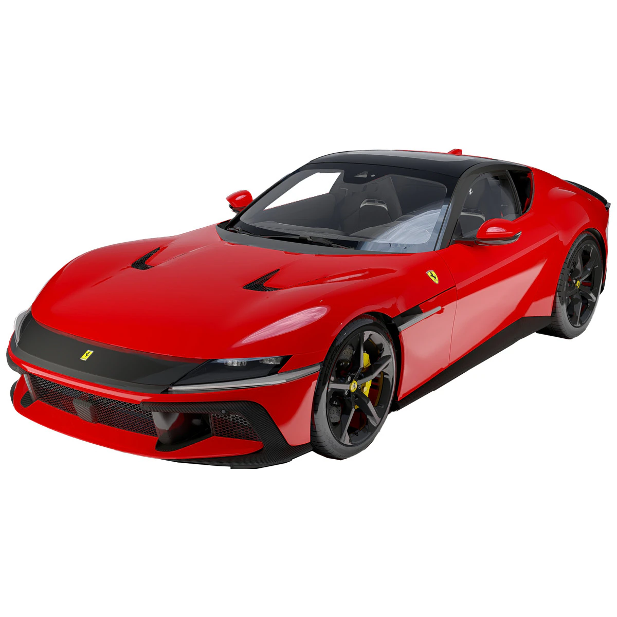 Ferrari 12 Cilindri 3D Model .c4d .max .obj .3ds .fbx .stl .blend