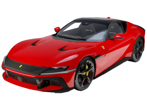 Ferrari 12 Cilindri Modelo 3D