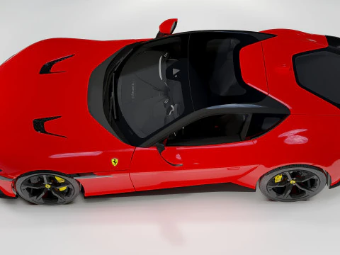 Ferrari 12 Cilindri 3D Model