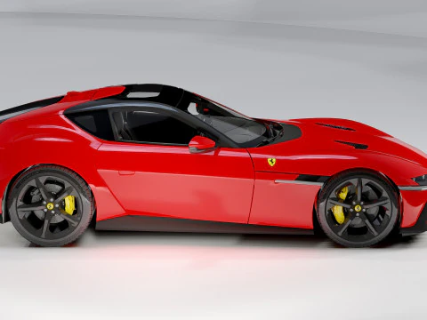 Ferrari 12 Cilindri 3D Model