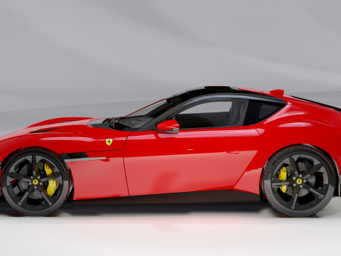 Ferrari 12 Cilindri Modèle 3D