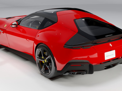 Ferrari 12 Cilindri Modèle 3D